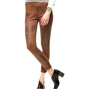 Free People Faux Leather Leggings size 26 NWT